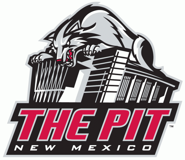 New Mexico Lobos 2009-Pres Stadium Logo iron on paper